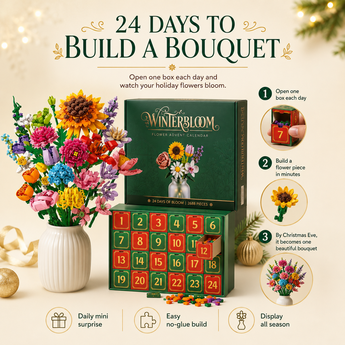 Flower Advent Calendar 2026 – Limited Edition