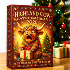 Highland Cow Advent Calendar 2026 – Limited Edition