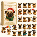 Pug Advent Calendar 2026 – Limited Edition