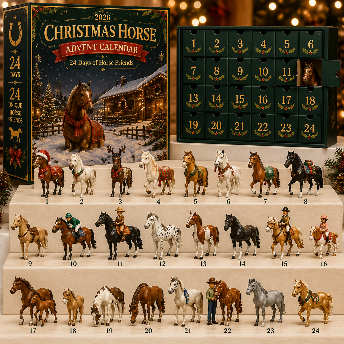 Christmas Horse Advent Calendar 2026 – Limited Edition