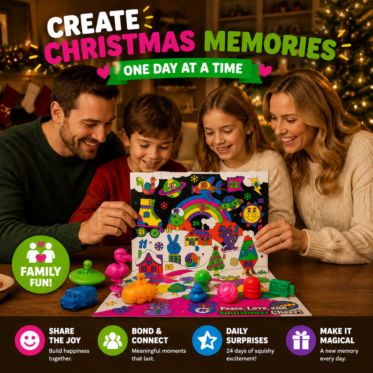 Playful Squishy Advent Calendar 2026 – Limited Edition