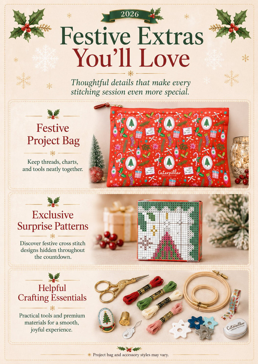 Cross Stitch Advent Calendar 2026 – Limited Edition