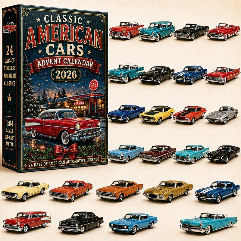 Classic American Cars Advent Calendar 2026 – Limited Edition