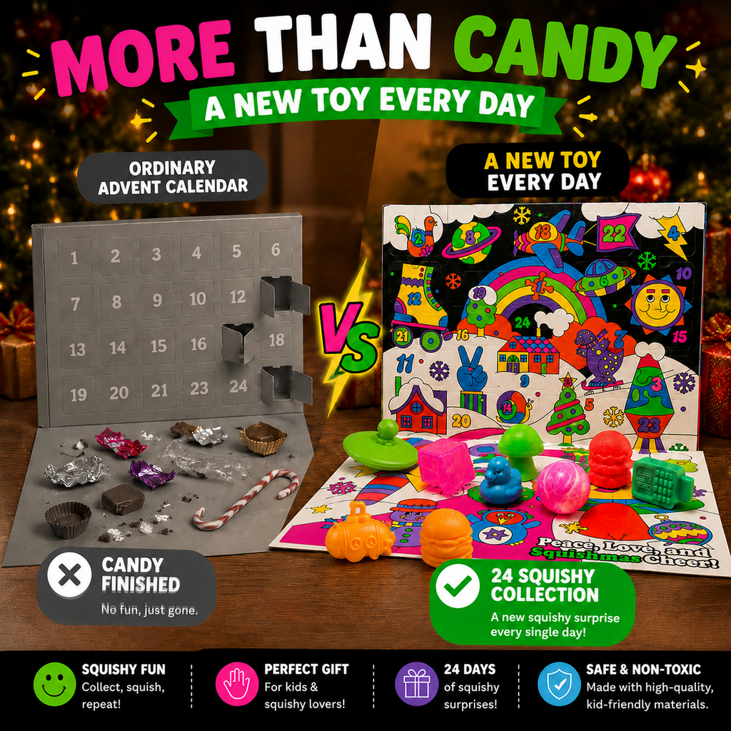 Playful Squishy Advent Calendar 2026 – Limited Edition