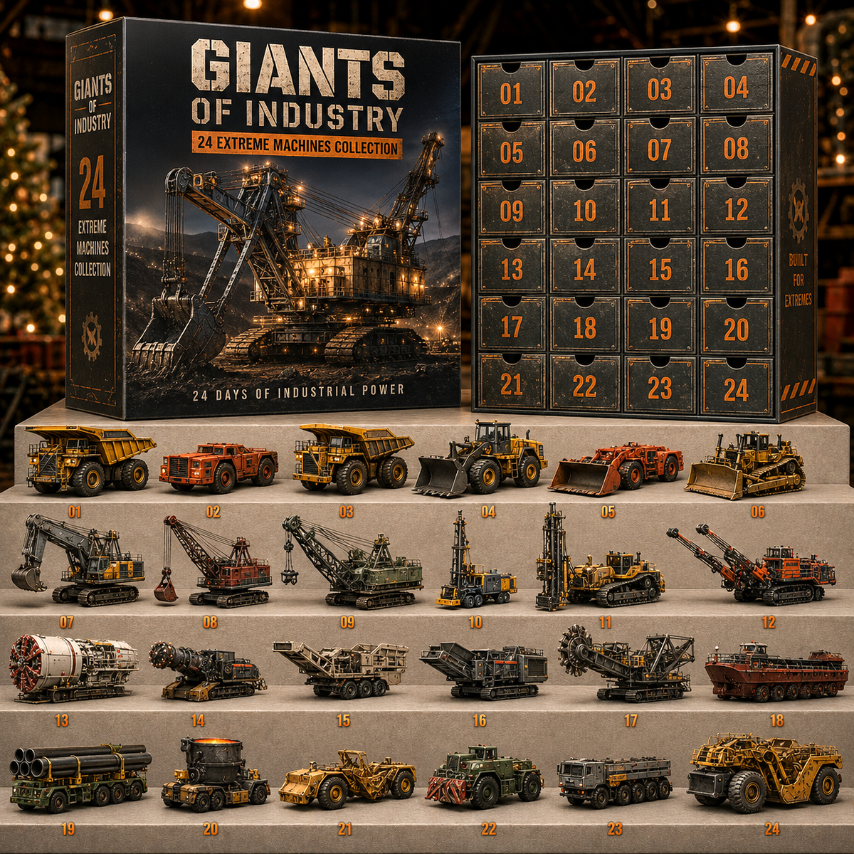 Giants of Industry Advent Calendar 2026 – Limited Edition