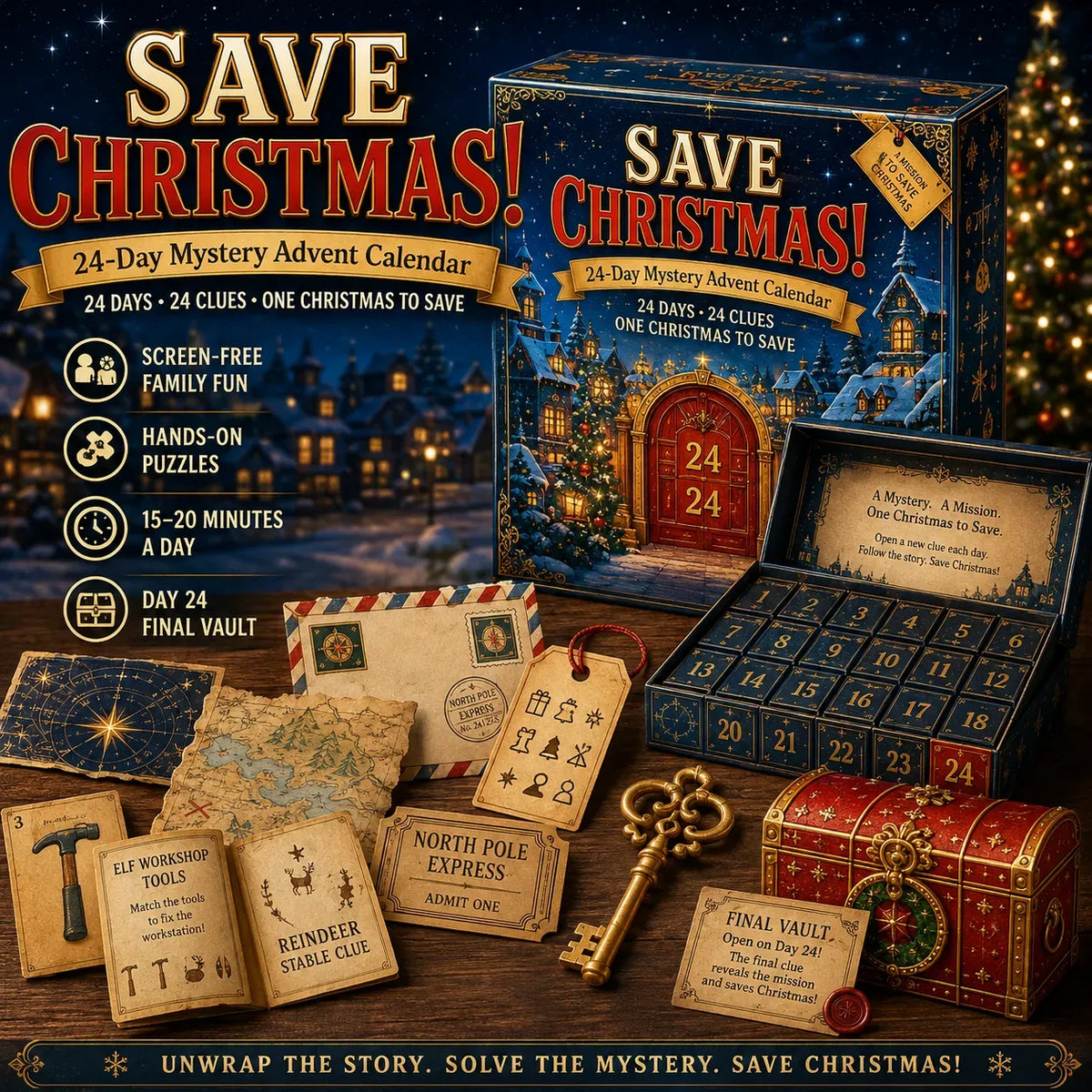 Christmas Mystery Advent Calendar 2026 – Limited Edition
