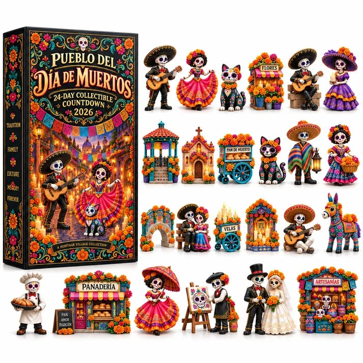Day of the Dead Village Advent Calendar 2026 – Limited Edition