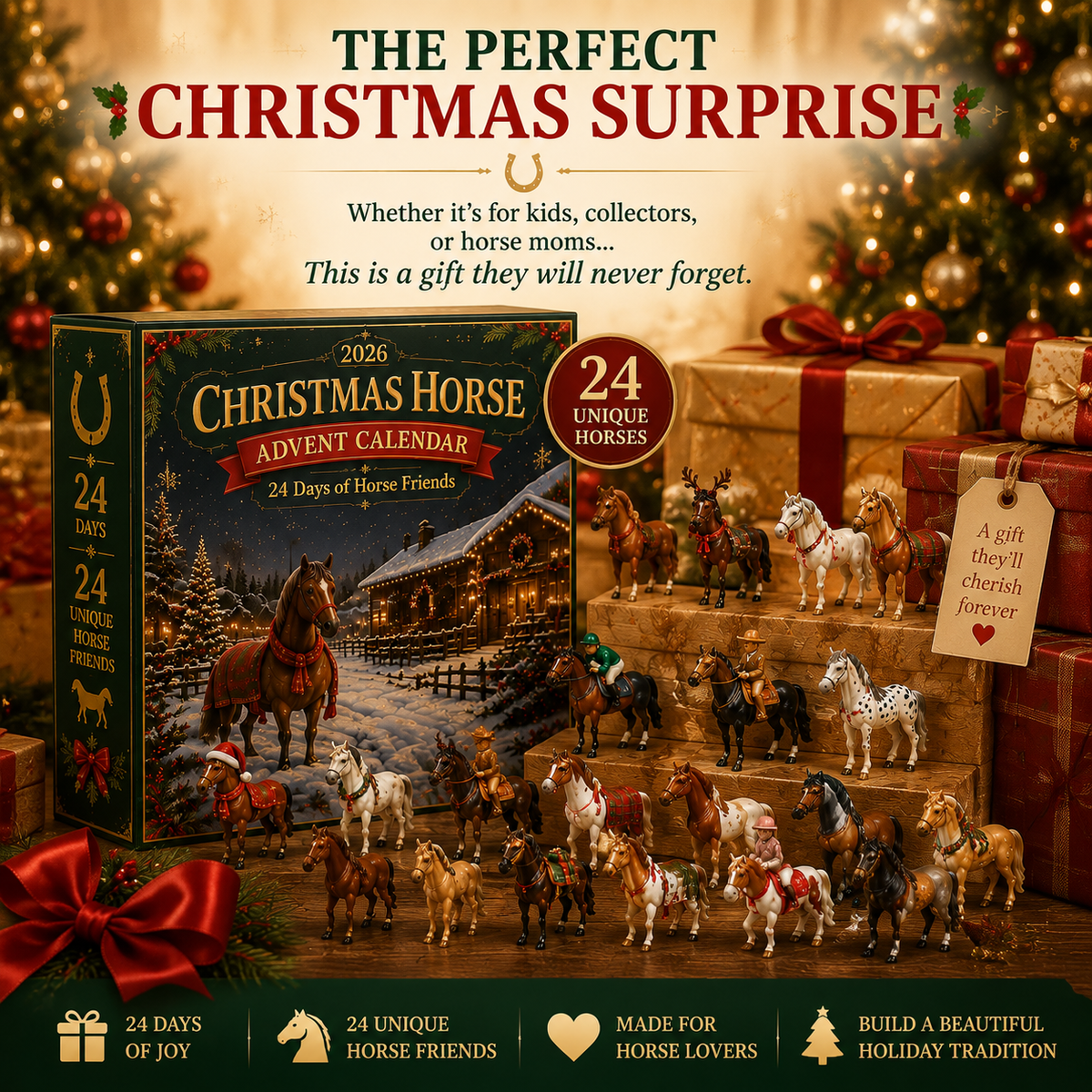 Christmas Horse Advent Calendar 2026 – Limited Edition