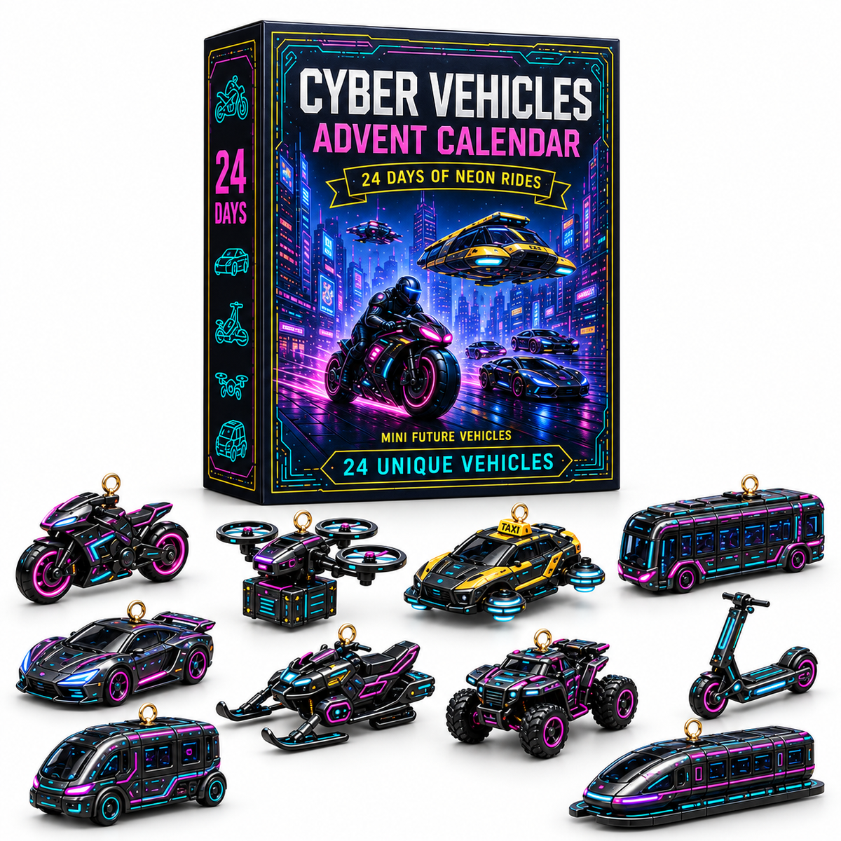 Cyber Vehicles Advent Calendar 2026 – Limited Edition