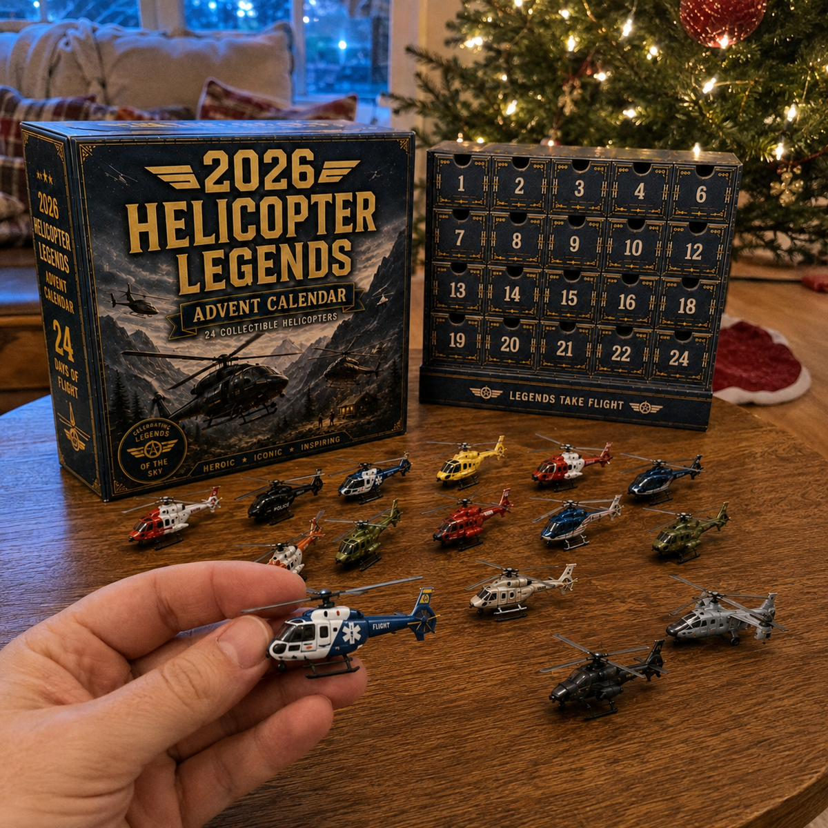 Helicopter Advent Calendar 2026 – Limited Edition