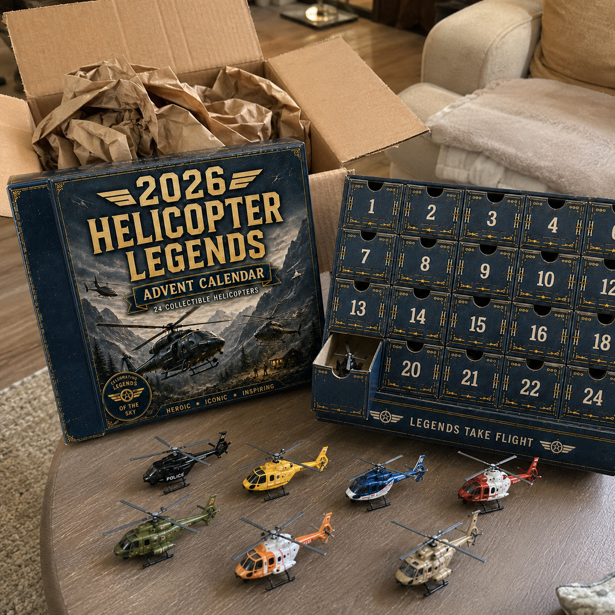 Helicopter Advent Calendar 2026 – Limited Edition