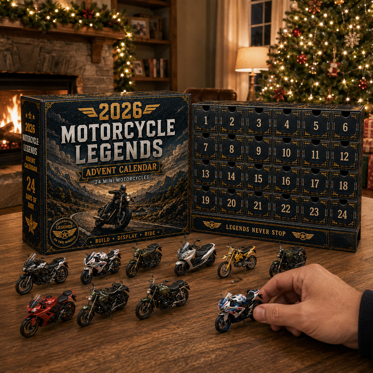 Motorcycle Advent Calendar 2026 – Limited Edition