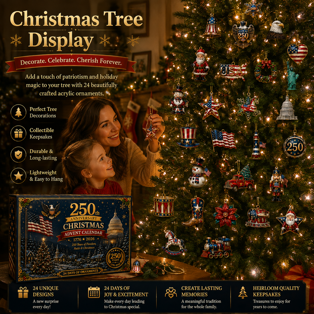250th Anniversary Christmas Advent Calendar 2026 – Limited Edition
