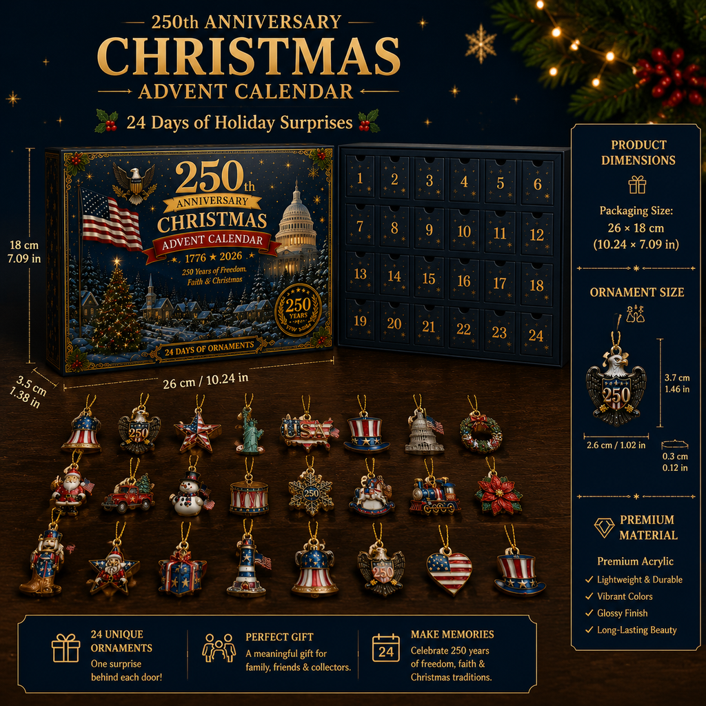 250th Anniversary Christmas Advent Calendar 2026 – Limited Edition