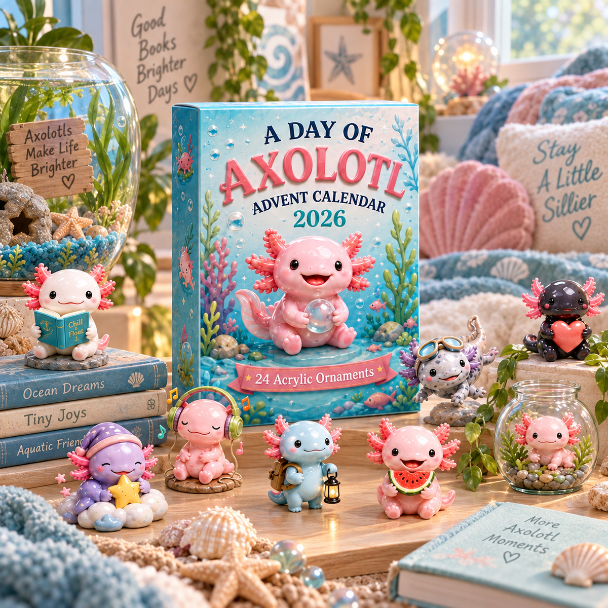 Axolotl Advent Calendar 2026 – Limited Edition