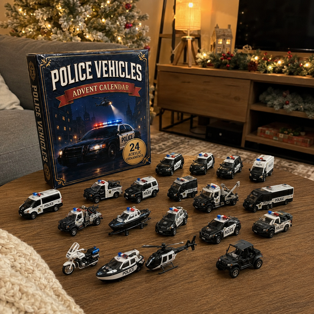 Police Vehicles Advent Calendar 2026 – Limited Edition