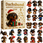 Dachshund Advent Calendar 2026 – Limited Edition