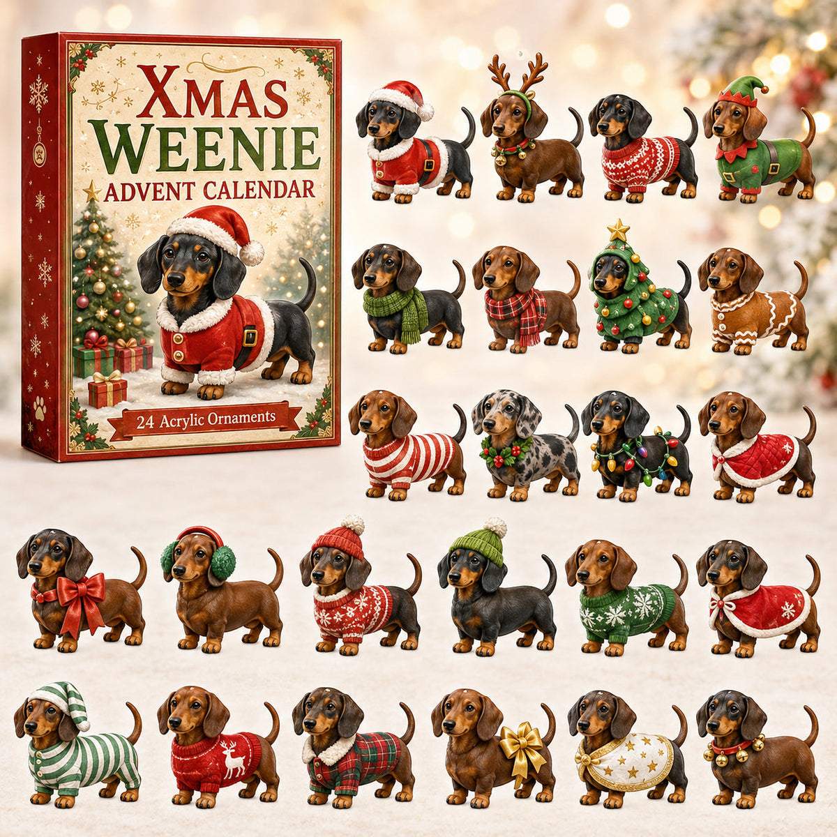 Dachshund Advent Calendar 2026 – Limited Edition