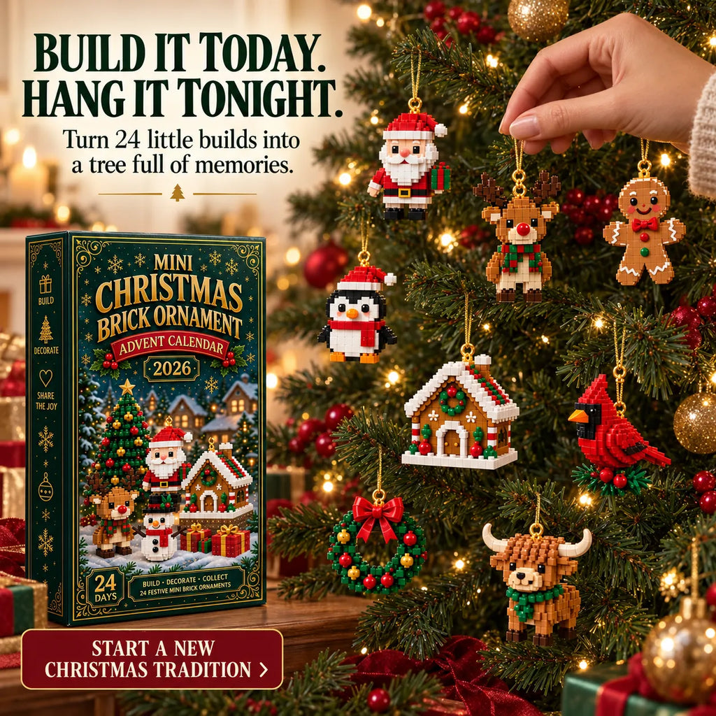 Mini Christmas Brick Advent Calendar 2026 – Limited Edition