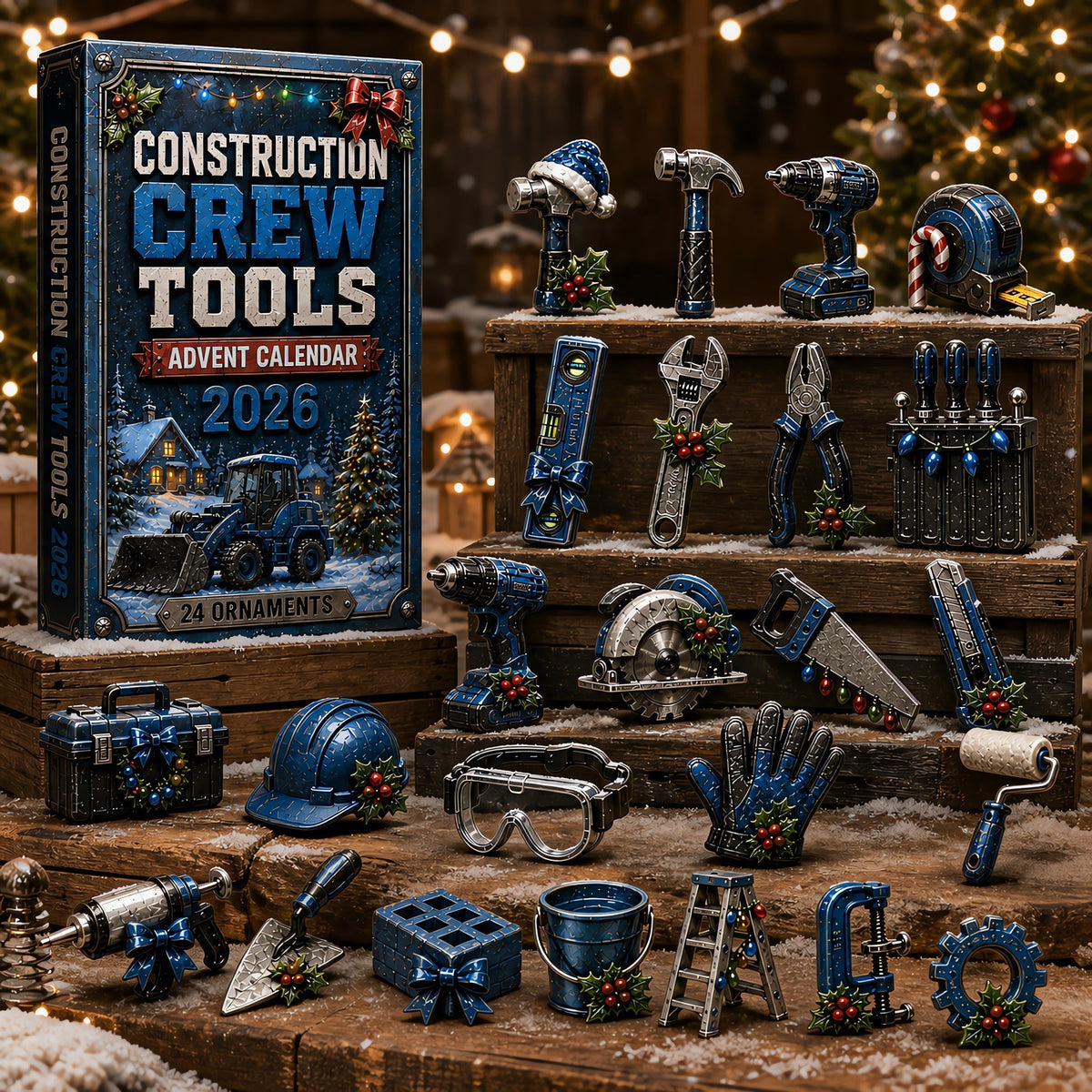 Construction Crew Tools Advent Calendar 2026 – Limited Edition