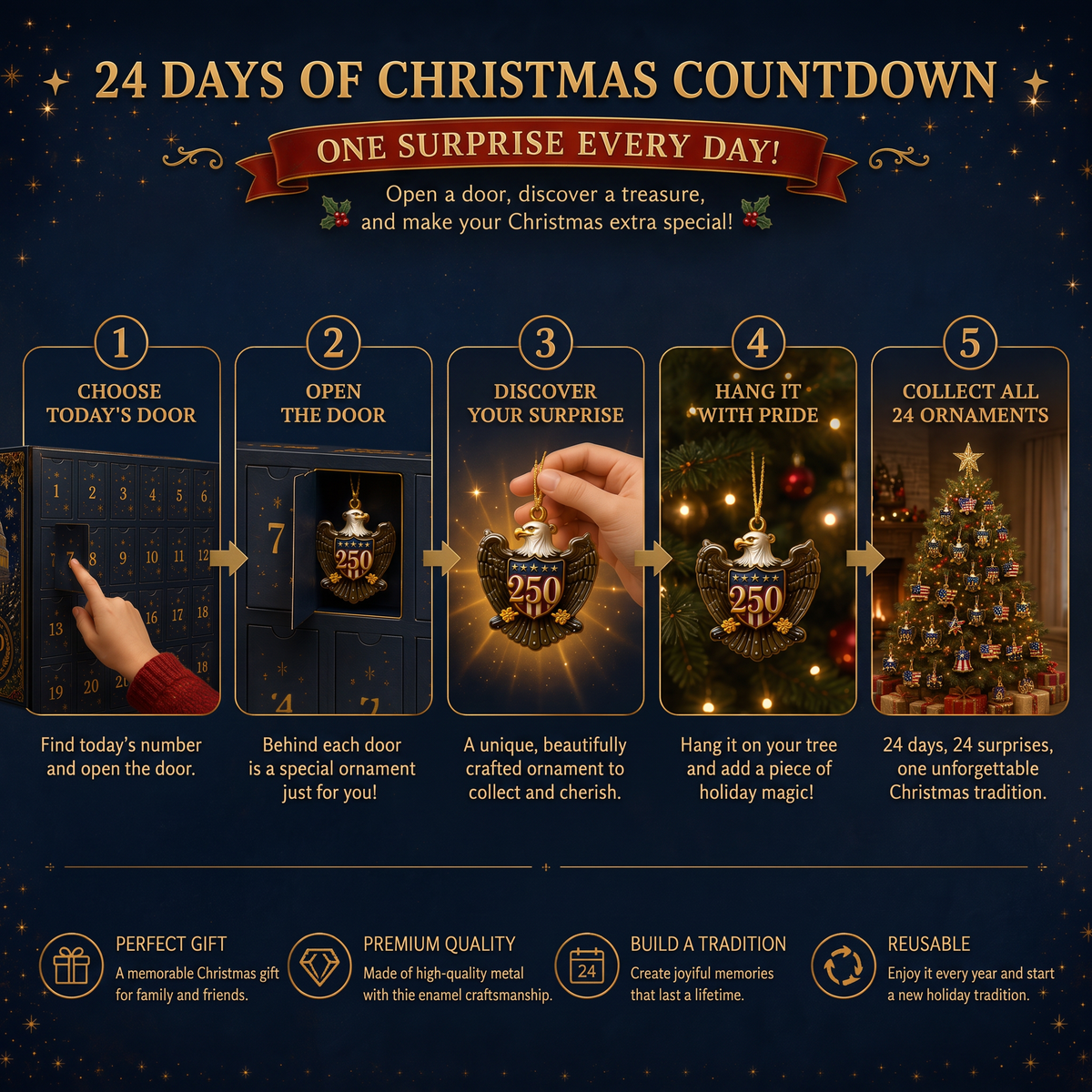 250th Anniversary Christmas Advent Calendar 2026 – Limited Edition
