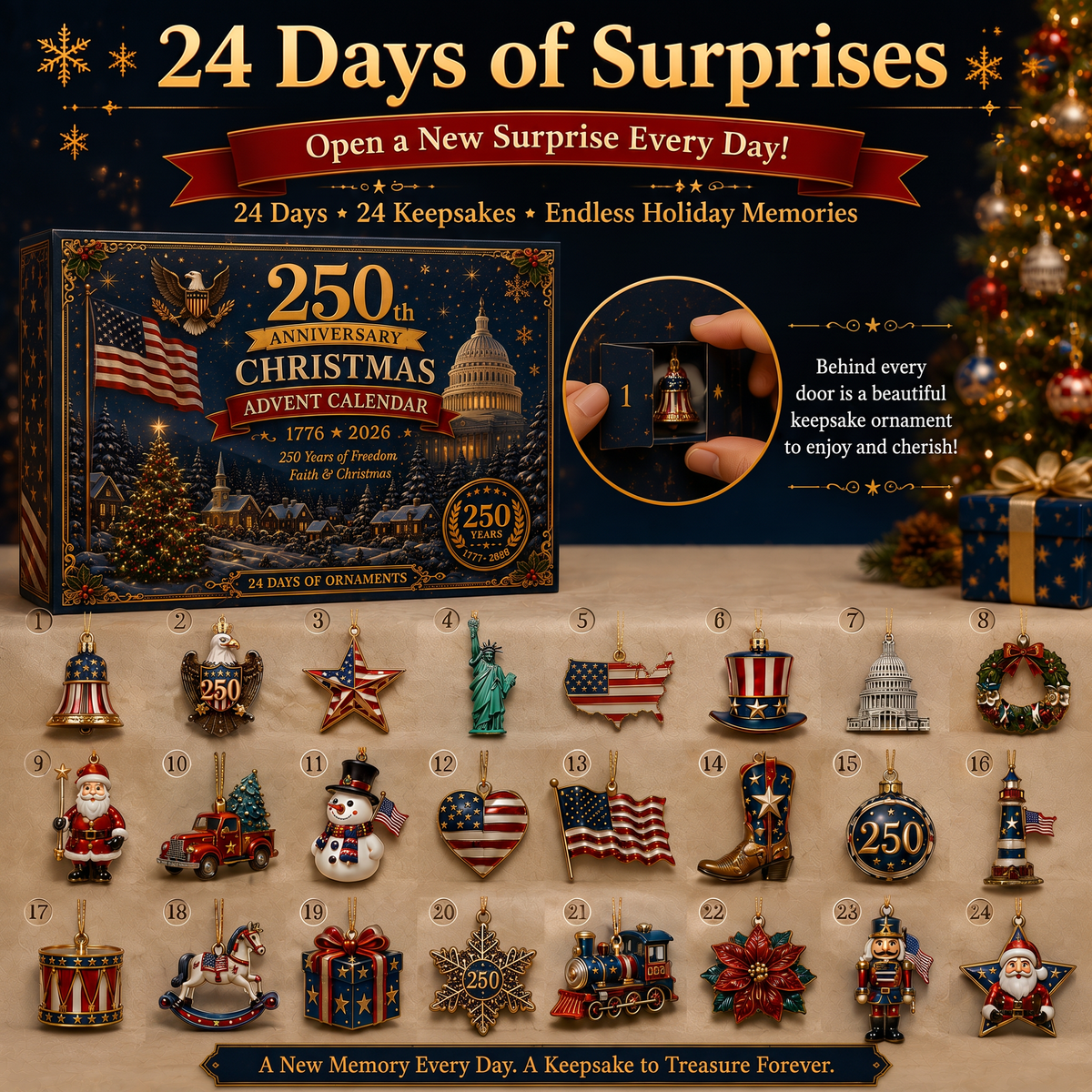 250th Anniversary Christmas Advent Calendar 2026 – Limited Edition